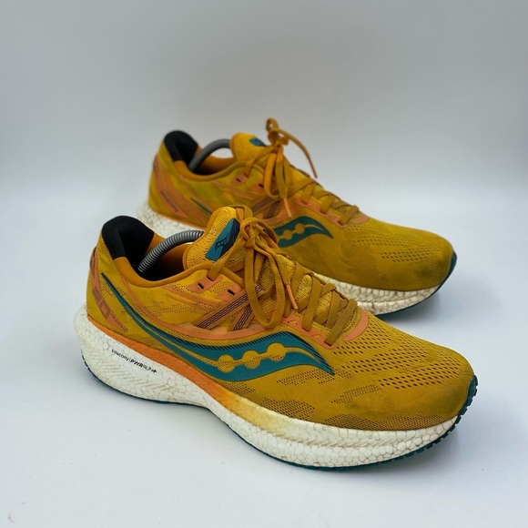 Saucony Triumph 20 Gold Horizon 2022 womens 11.5 - Picture 1 of 6